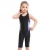 polyester fabric girl bikini one piece swimwear training