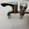 factory supplier  DN15 fast on faucet 2H dual outlets water tap