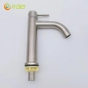 food grade 304 stainless steel wire drawing  kitchen sink faucet water tap household single cold water inlet