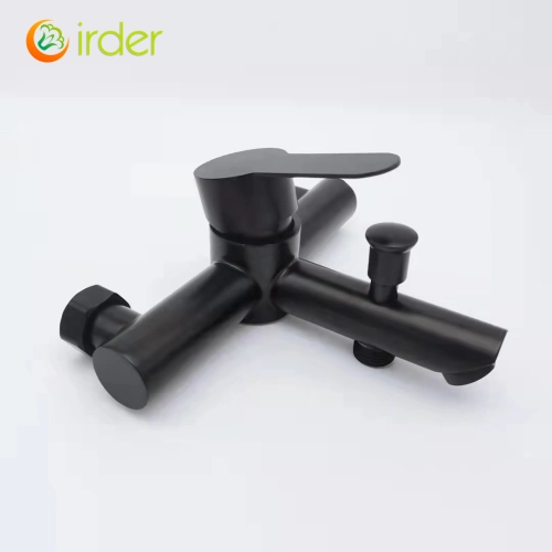 black baking finish  3 taphole mixer tap wall mounted faucet water tap