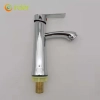 single taphole zinc alloy polishing basin faucet water tap lavatory faucet factory sales