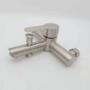 high quality stainless steel SUS304 department & restaurant wall mounted triple water tap shower mixer drop shipping