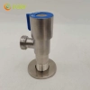 stainlees steel wiredrawing household company basin toilet angle valve  AV2625