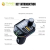 car voltage monitor car FM player Mp3 player charger