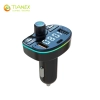 usb type c car charger car Mp3 player wholesale car voltage monitor car FM player