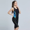 floral printing lady swimwear sports one-piece fast dry fabric