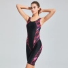 2025 France quick dry fabric sports race woman swimwear for women Color black