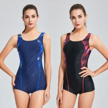 France quick dry fabric sports woman professional swimwear for women