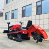 multiple purpose 35-50 hp crawler Rotary Tiller Loader agriculture machine