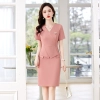 2023 summer korea style women dress for work business HR uniform