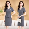 2023 summer korea style women dress for work business HR uniform