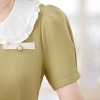 peter pan collar women dress cute style young lady woke dress