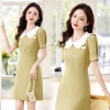 peter pan collar women dress cute style young lady woke dress