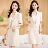 fashion young good fabric women skirt dress suit two piece set work office uniform