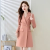 autumn design office style lady dress windbreaker blouse