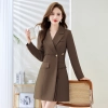 autumn design office style lady dress windbreaker blouse