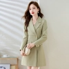 autumn design office style lady dress windbreaker blouse