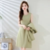 office cllection young lady work suits jacket + skirt model 9922