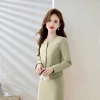 Asian style office work suits for women young lady uniform