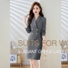 2025 new design Chinese office work suits for women young lady uniform