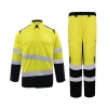 cottont fabric light refective security uniform miner factory worker uniform customized workwear factory OEM