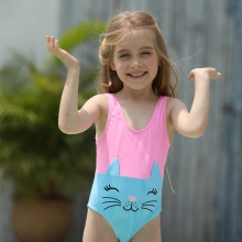 2025 high quality cartoon girl swimwear swiming bikini