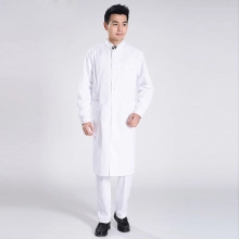 long sleeve handsome male doctor dentist coat hospical working wear