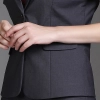 summer nice office style short sleeve work wear skirt suits uniform for women