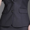 summer nice office style short sleeve work wear skirt suits uniform for women