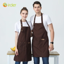 2025 high quality water proof halter waiter apron home aporn