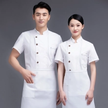 Chinese restaurant men women chef uniform jacket