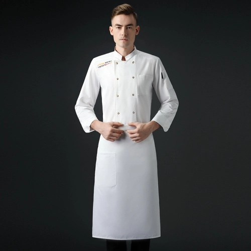 Chinese restaurant chef jacket work uniform long sleeve