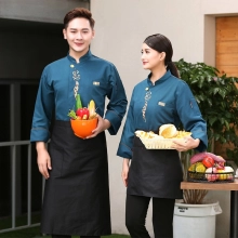 2025 embroidery bread house baker work uniform jacket