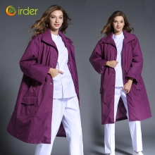 2025 winter thicken cotton padded jacket women nurse lab coat windbreaker