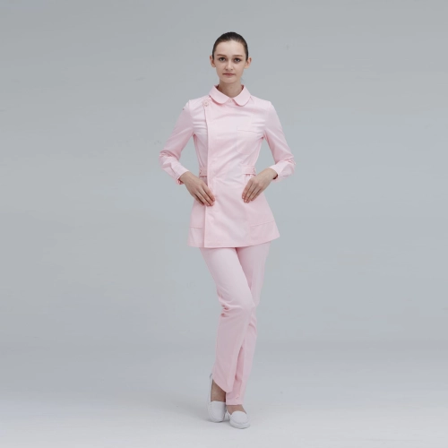 side open beauty salon hospital female nurse suits blouse pant