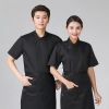 simple cheap white chef jacket chef workwear