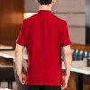 short sleeve waiter waitress jacket work uniform solid color