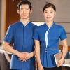 Chinese blouse restaurant hotel staff uniform for women and men