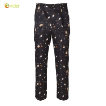 fashion ice cream print restaurant chef pant trousers