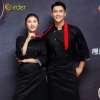 2025 autumn Japanese restaurant chef uniform chef jackt working wear