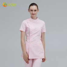 summer design short sleeve side open icu clinic nurse suits jacket pant