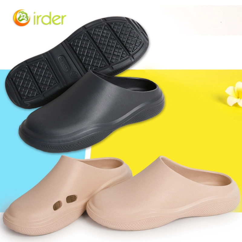 breathable slippers thick bottom casual solid cover head shoes nurse doctor opreation room shoes