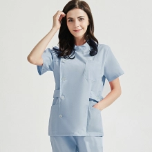 fashion Europe style elegant female nurse dentist workwear uniform jacket pant