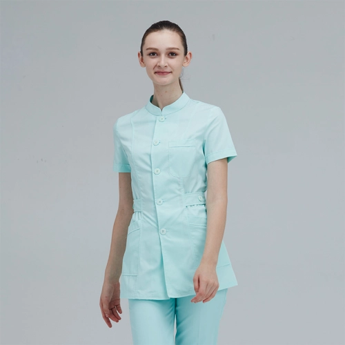 fashion summer short sleeve medical care hospital nurse jacket pant suits uniform