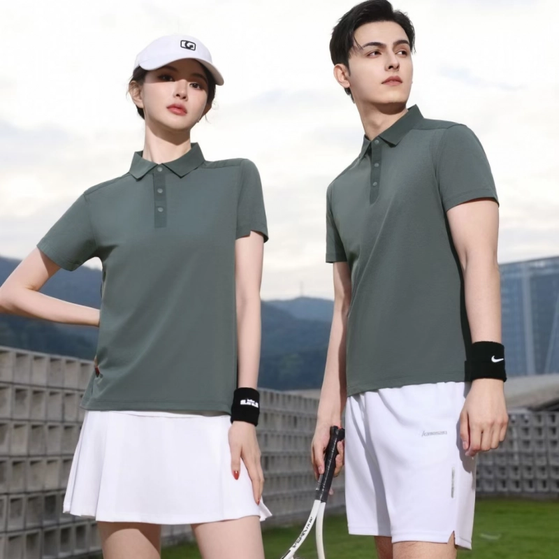 2025 breathable company uniforms t-shirts team workwear summer wear