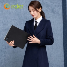 Security guard property management company staff work uniform woolen coat