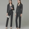 upgrade autumn winter design grey women pant suit company manager uniform