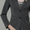 upgrade autumn winter design grey women pant suit company manager uniform