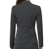 upgrade autumn winter design grey women pant suit company manager uniform