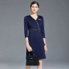 fashion flight attendant work dress uniform formal dress